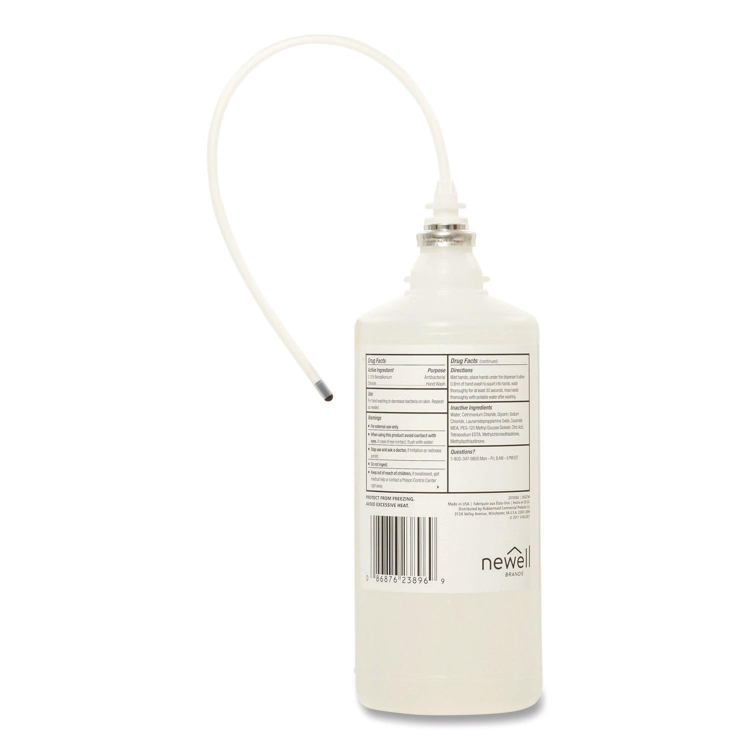 One Shot Green Certified Lotion Soap Refill, Honeysuckle Scent, 1,600 mL, 4/Carton