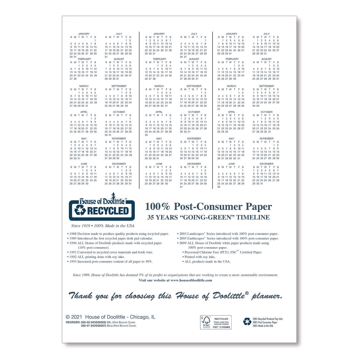 Julian Dates - Monthly - 14 Month - December 2024 to January 2026 - 1 Month Double Page Layout - 6 7/8" x 8 3/4" Sheet Size - 1.88" x 2.13" Block - Wire Bound - Simulated Leather - Black Cover - Reference Calendar - 1 Each