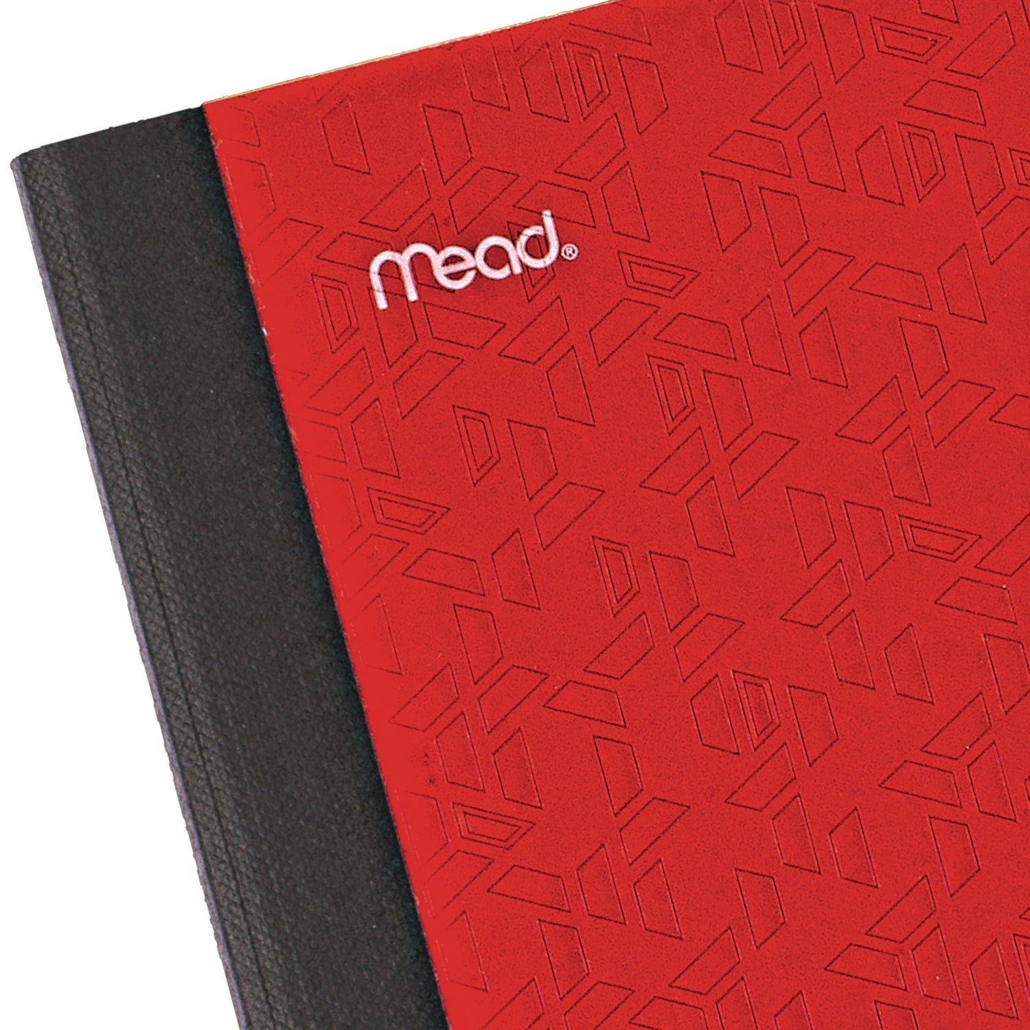 Mead College-Ruled Composition Book, 80 Sheets, 9 3/4" x 7 1/2", Sewn Binding, Assorted Plastic Cover, 1 Each