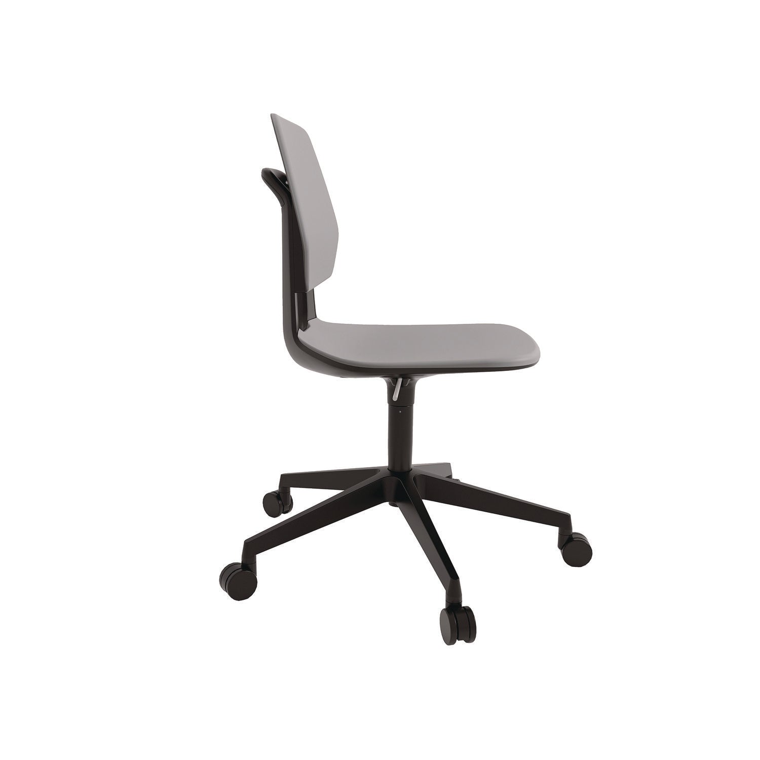 Gray Seat Color - Gray Back Color - 5-star Base - Gray, Black - 1 Each