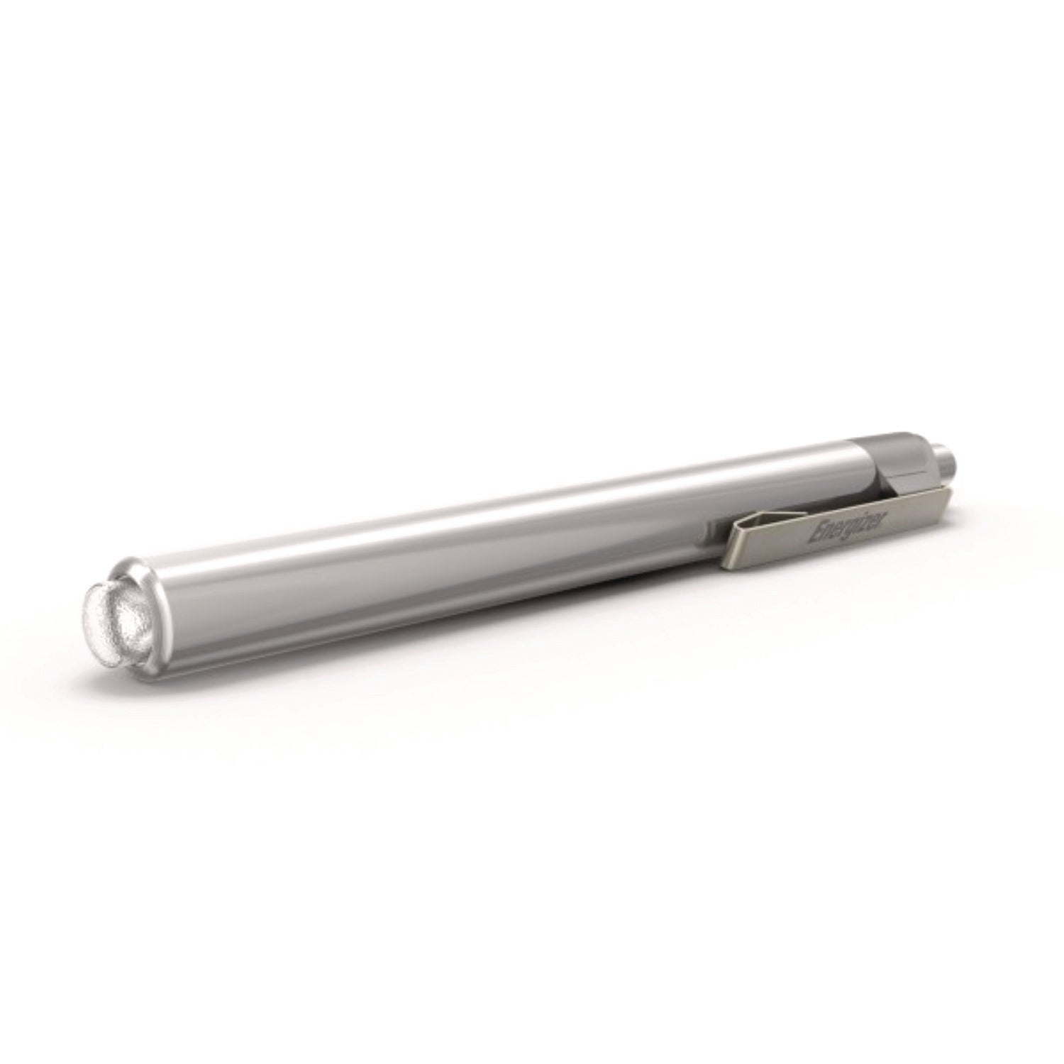 Energizer LED Pen Light - LED - 35 lm Lumen - AAA - Battery - Stainless Steel - Impact Resistant, Drop Resistant - Silver - 1 Each