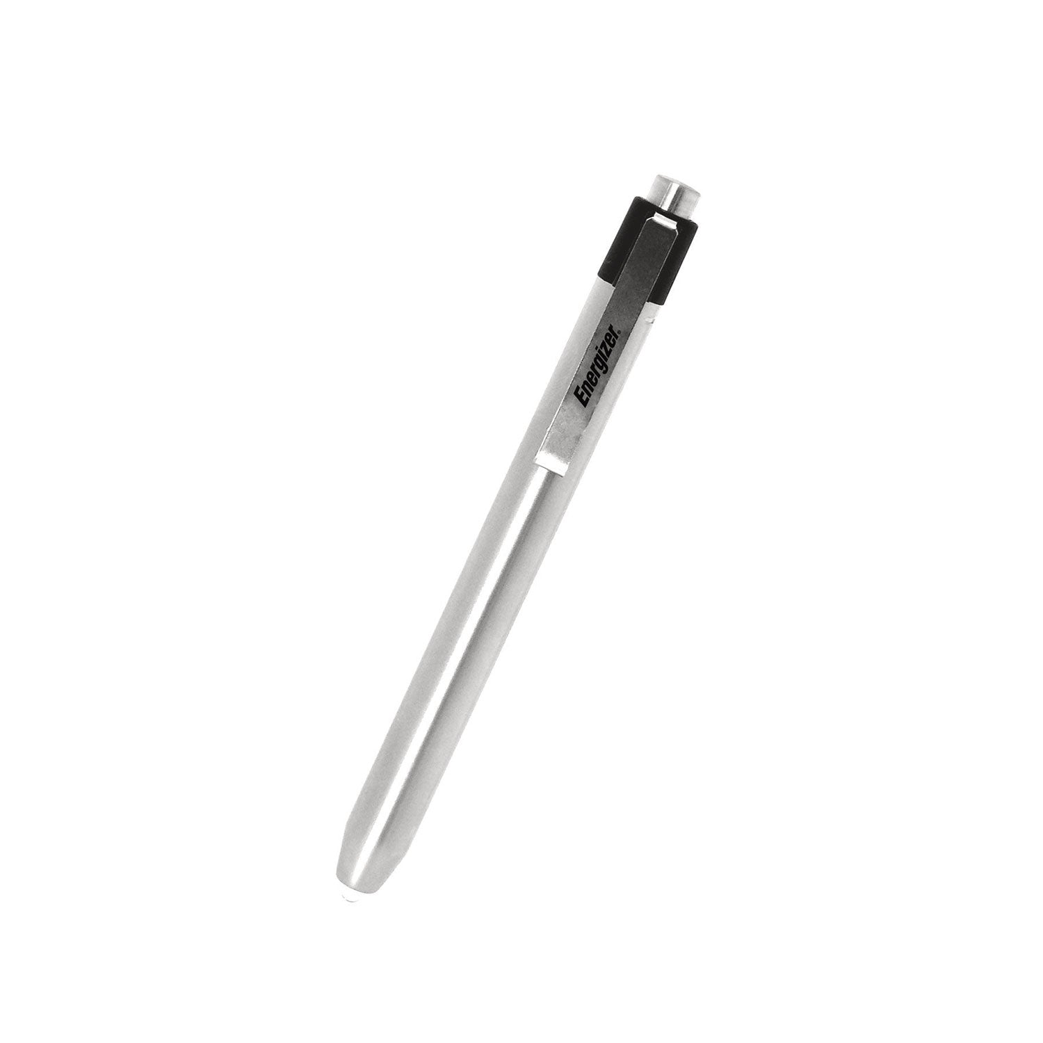 Energizer LED Pen Light - LED - 35 lm Lumen - AAA - Battery - Stainless Steel - Impact Resistant, Drop Resistant - Silver - 1 Each
