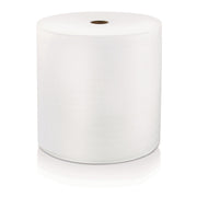 LoCor Hard Wound Roll Towels, 1 Ply, 7" x 800 ft, White, Virgin Fiber, 6 Rolls per Carton