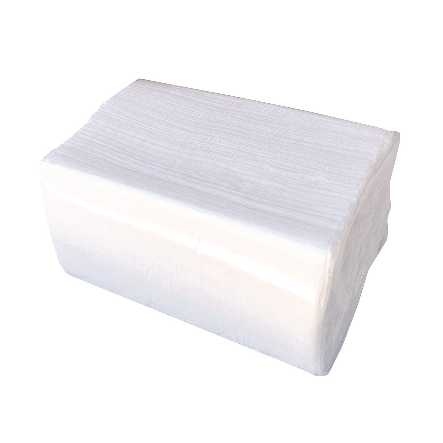 Dinner Napkins, 2-Ply, 14.5"W x 16.5"D, White, 150/Pack, 20 Packs/Carton