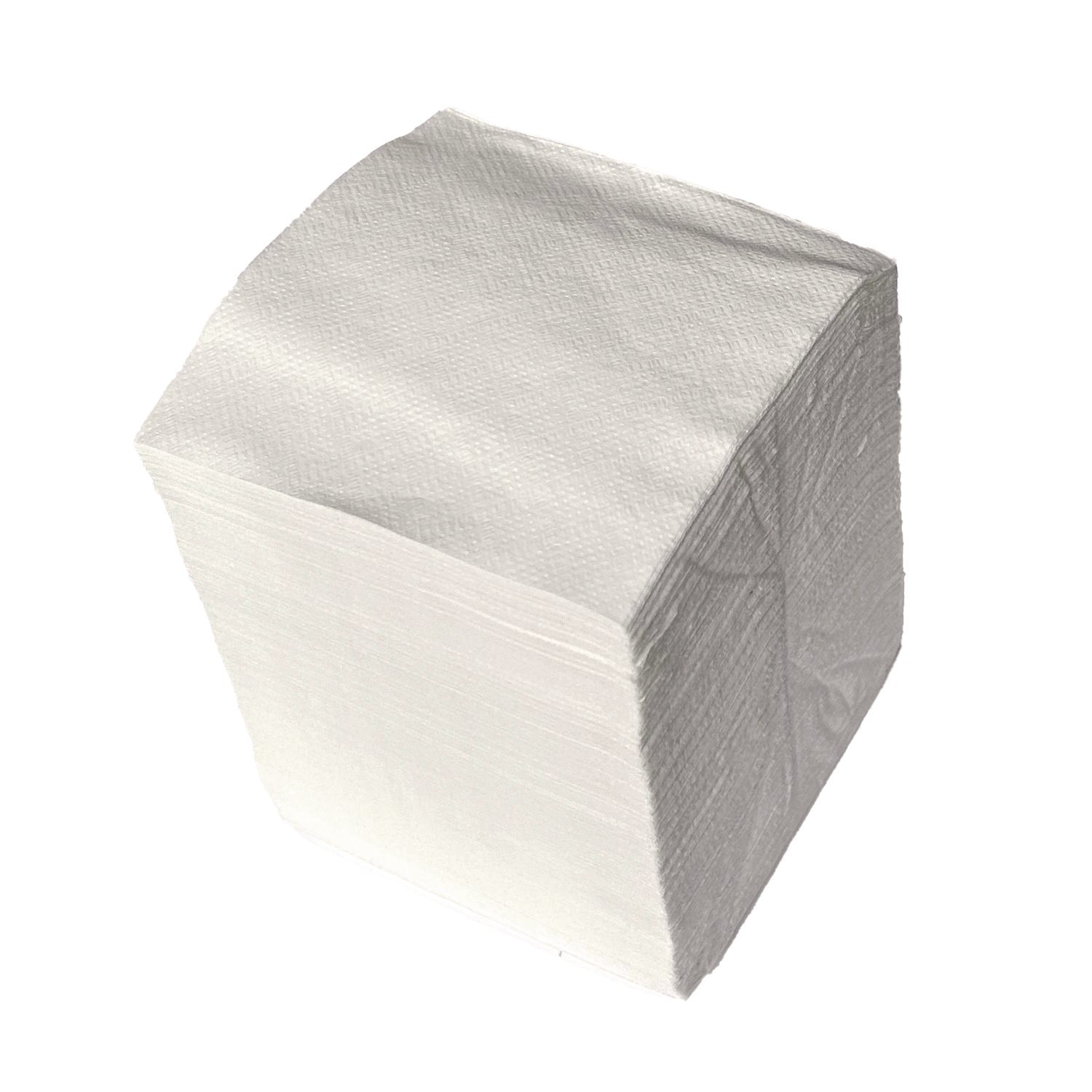Cocktail Napkins, 1-Ply, 9w X 9d, White, 500/pack, 8 Packs/carton