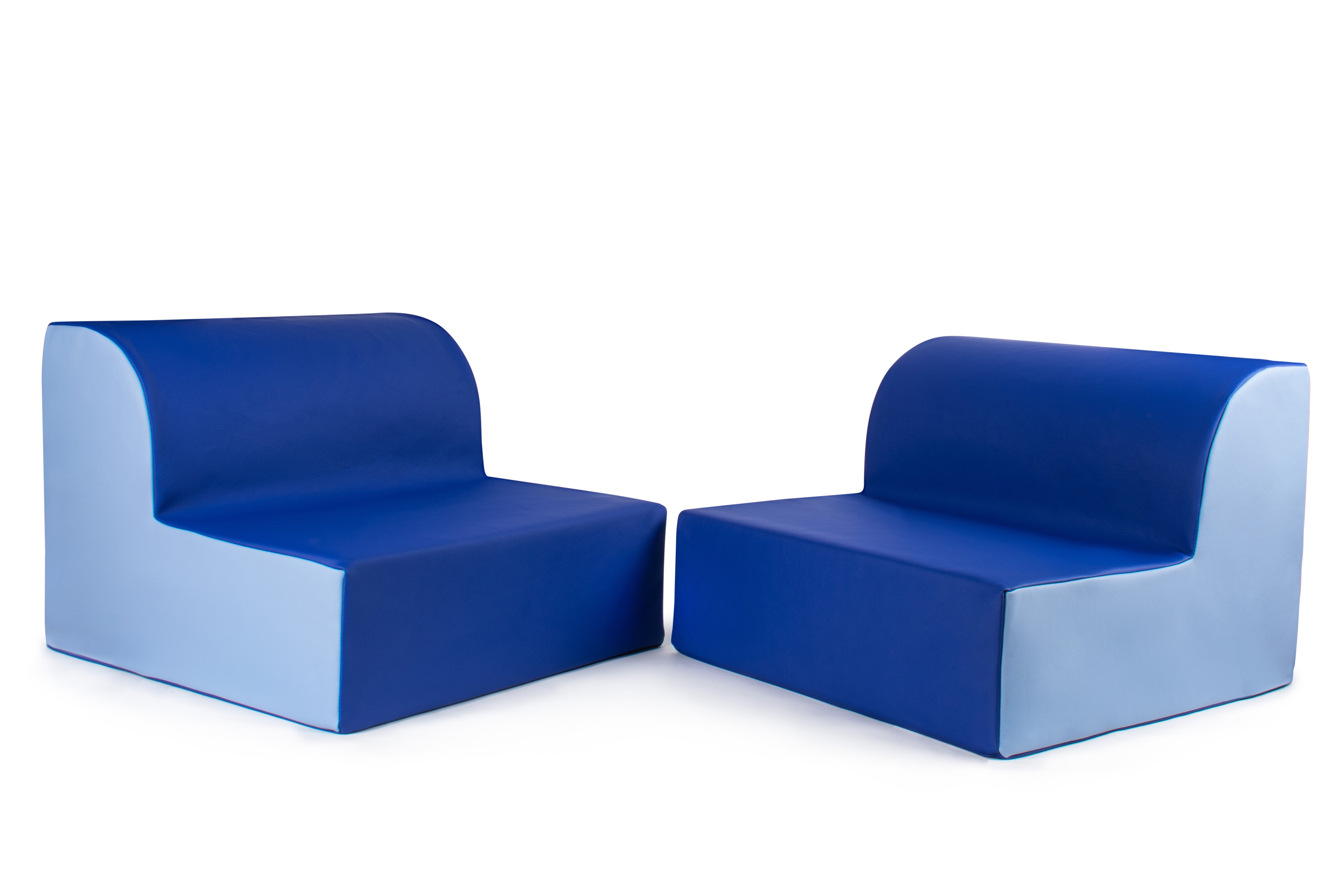 Children's Sofa Set of 2 - 20"L x 20"W x 15"H