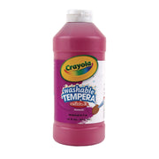 Crayola Artista II Washable Tempera Paints - Magenta - 16 oz - Washable - 1 Each