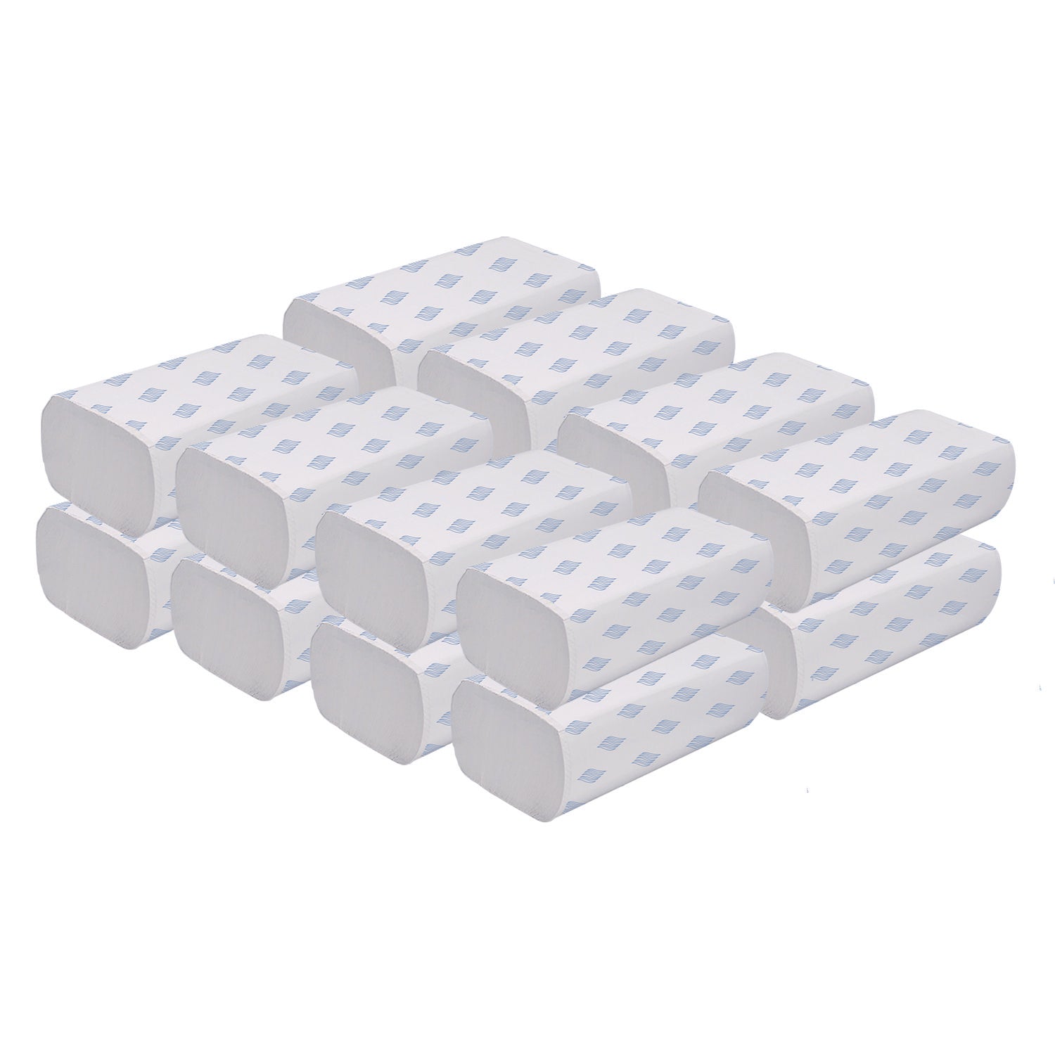 Multifold Towels, 1-Ply, 9.25 x 9.05, White, 250/Pack, 16 Packs/Carton