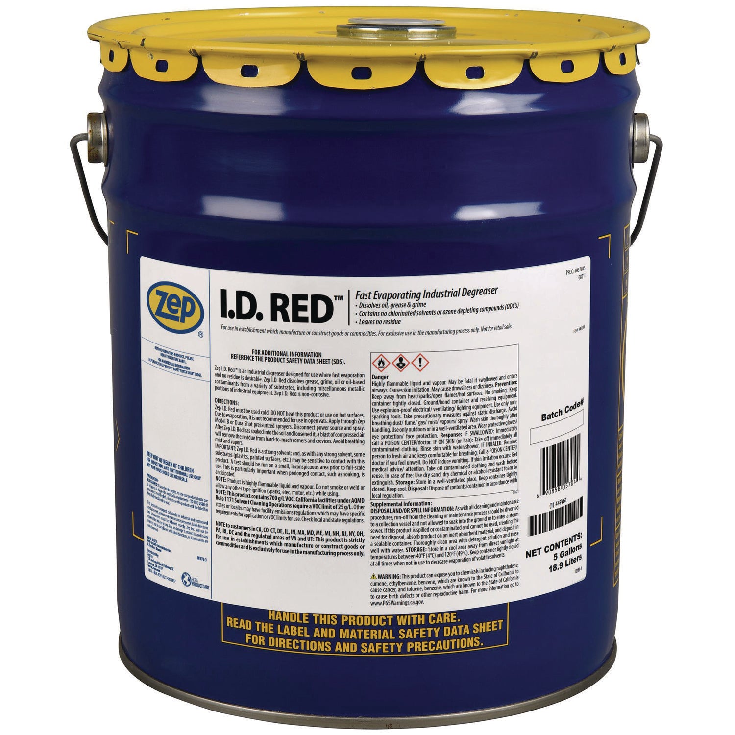 I.D. RED Liquid, 5 gal Pail
