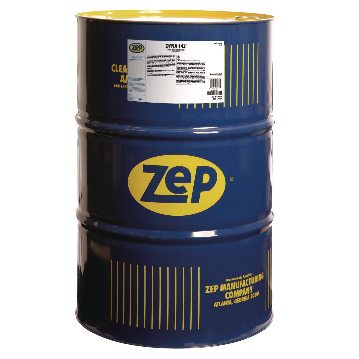 DYNA 143 Parts Washer Degreaser, 55 gal Drum