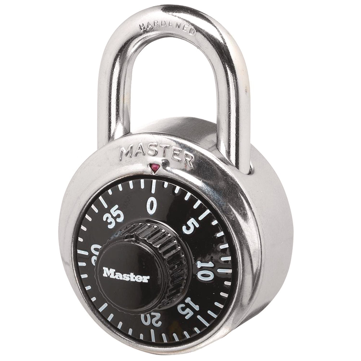 3 Digit - 0.28" Shackle Diameter - Cut Resistant - Stainless Steel - Black - 2 / Pack