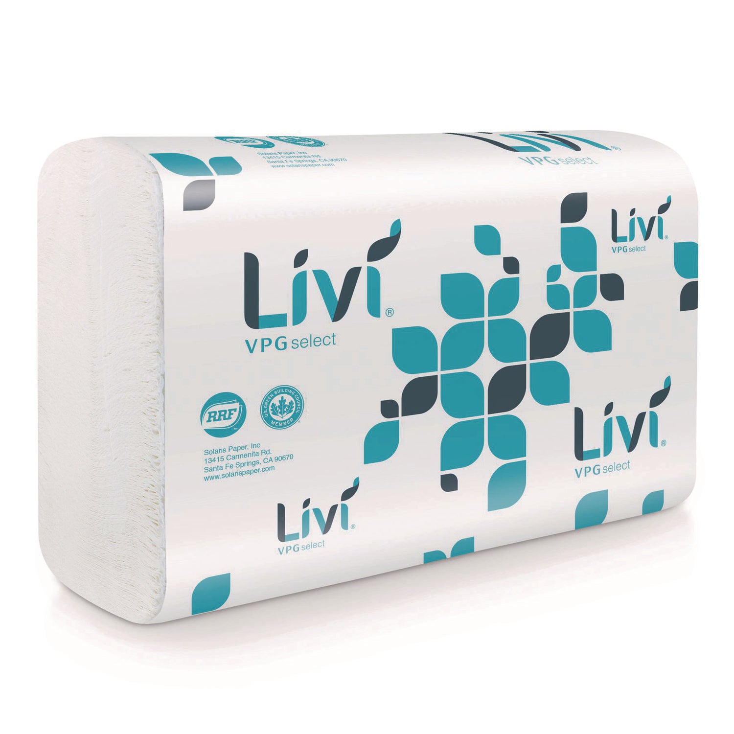 1 Ply - Multifold - 9.06" Width x 9.45" Length - Emboss Pattern - White - Virgin Fiber - 250/Pack - 16 / Carton