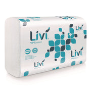 1 Ply - Multifold - 9.06" Width x 9.45" Length - Emboss Pattern - White - Virgin Fiber - 250/Pack - 16 / Carton