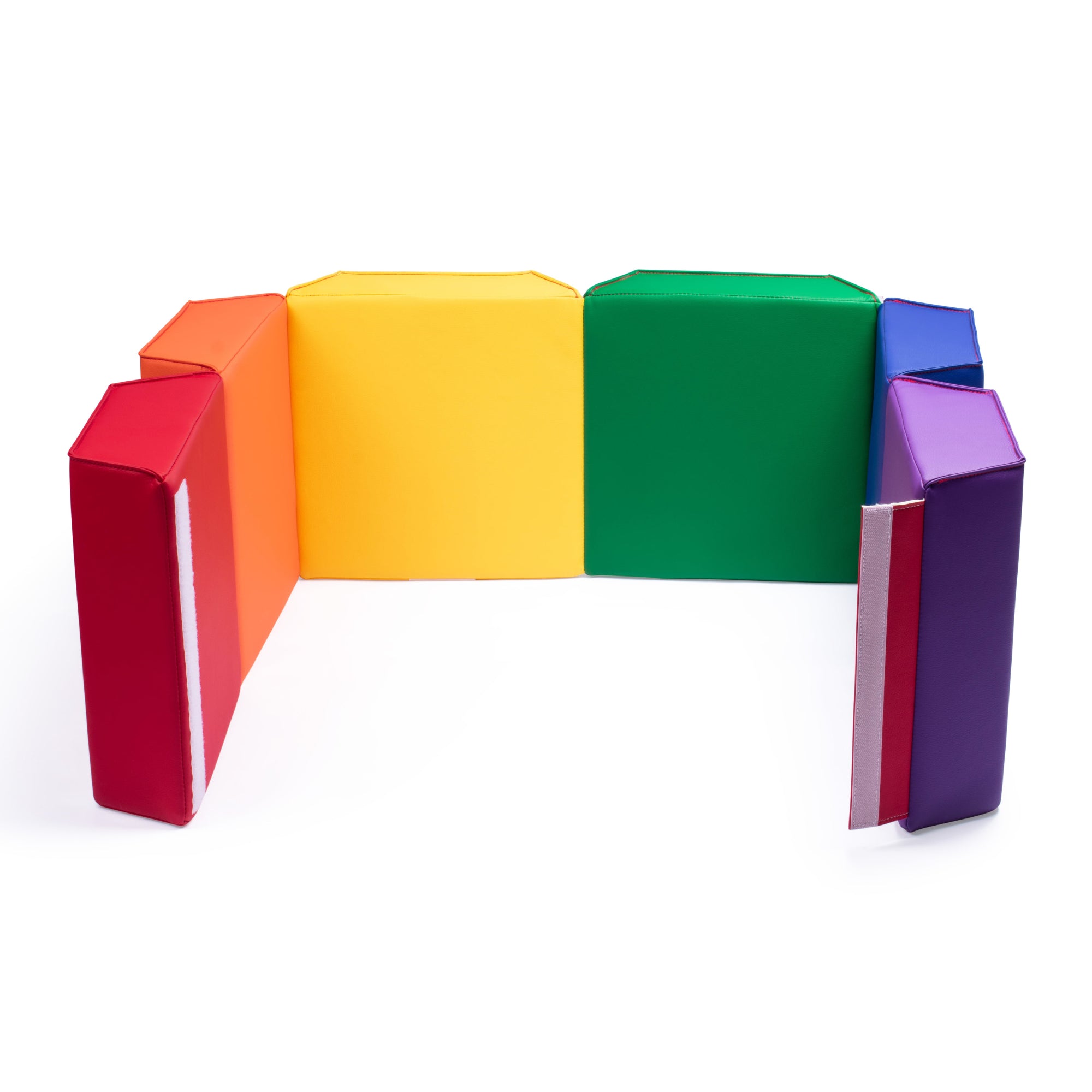 Bintiva Soft Play Hexagon - 74.6"L x 12"W x 3.4"H