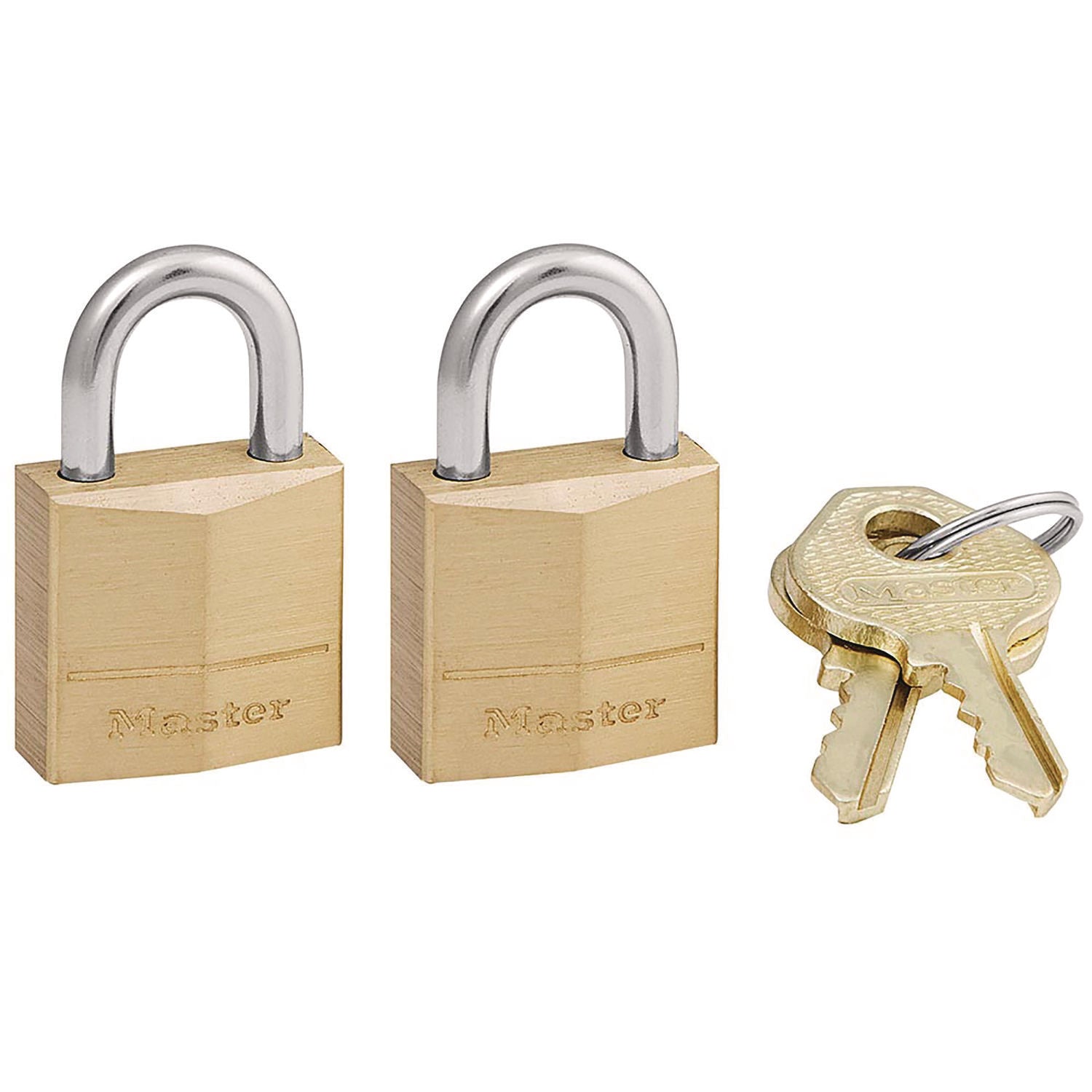 0.16" Shackle Diameter - Brass - 2 / Pack