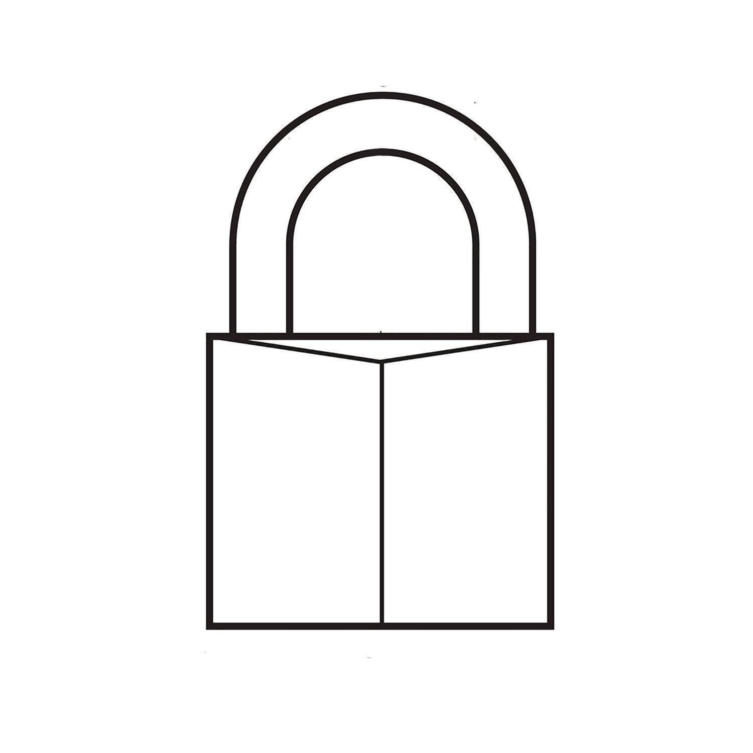 0.16" Shackle Diameter - Brass - 2 / Pack