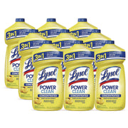 Power Clean Concentrated Multi-Surface Cleaner, Lemon And Sunflower Essence, 28 Oz Pour Bottle, 9/Carton