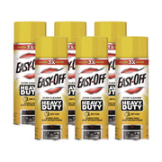 Easy-Off Heavy Duty Oven Cleaner - 14.5 fl oz (0.5 quart) - Fresh Scent - Heavy Duty - White - 6 / Carton