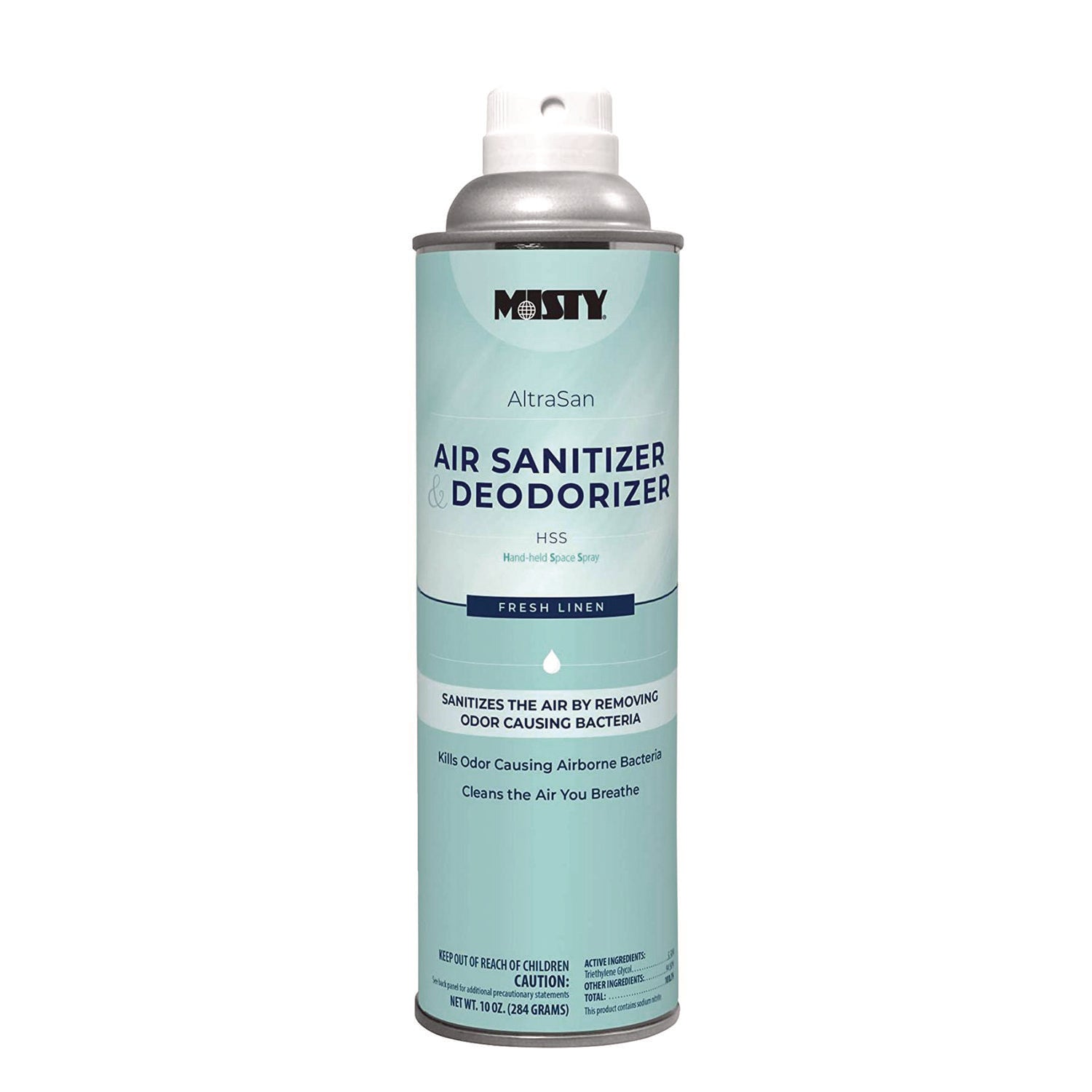 Altrasan Air Sanitizer And Deodorizer, Fresh Linen, 10 Oz Aerosol Spray