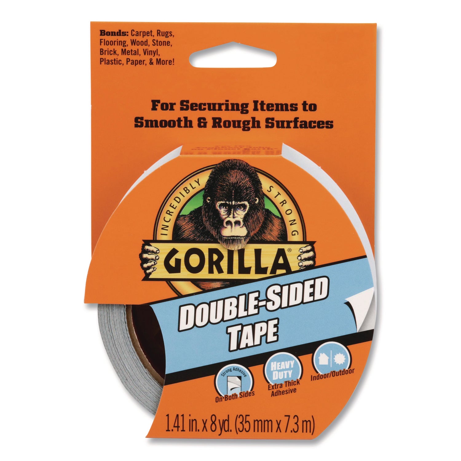 24 ft Length x 1.40" Width - Gray - 1 Roll