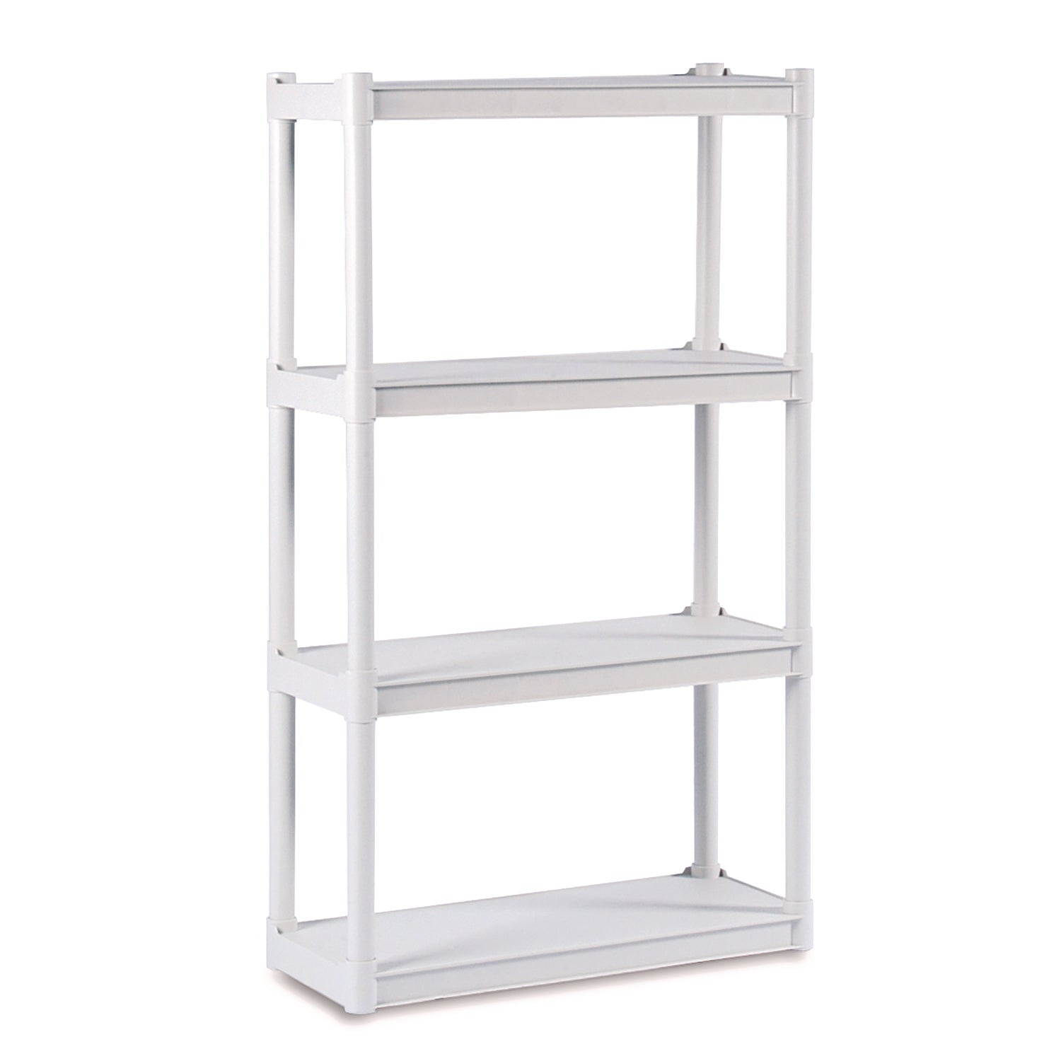 Rough n Ready® 4 Shelf, Platinum