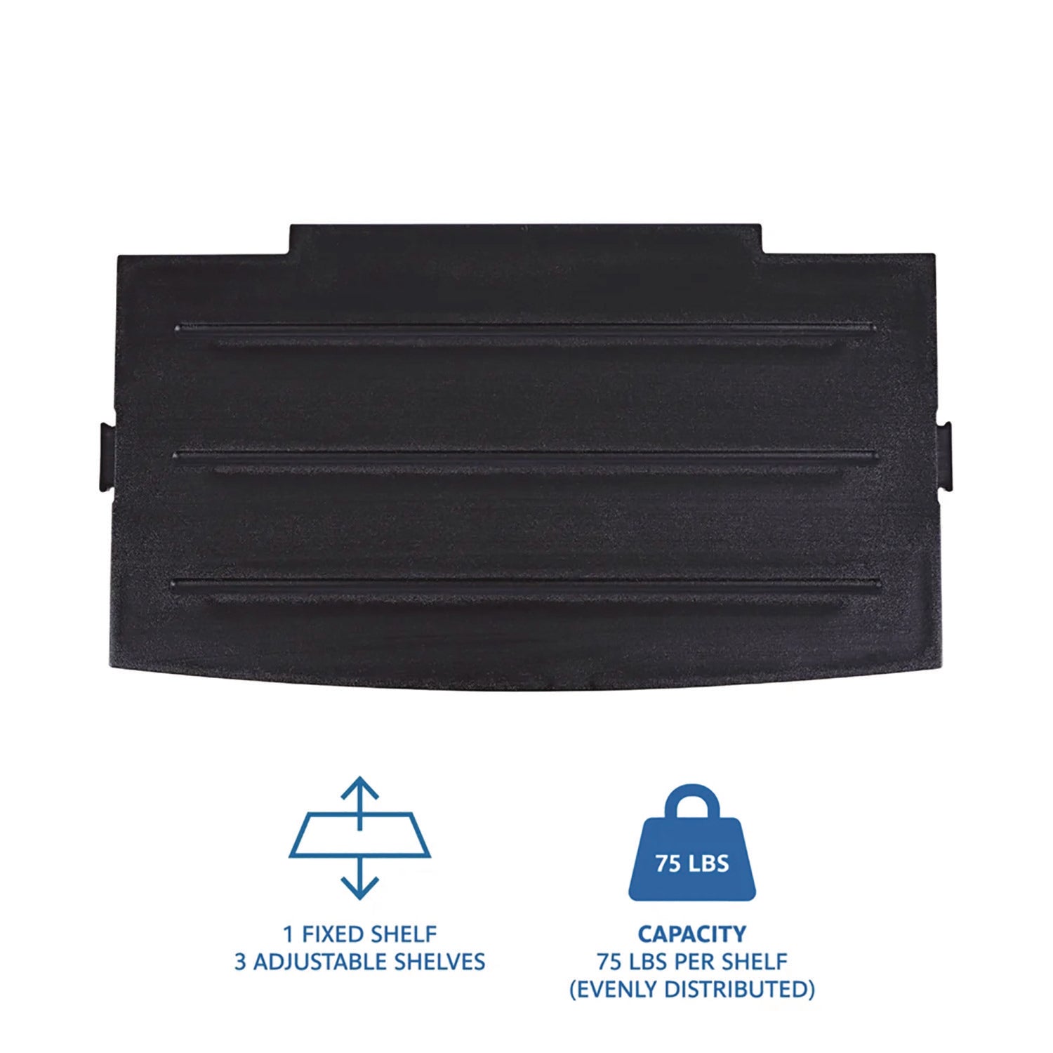 Rough n Ready® 66" Storage Cabinet, Black