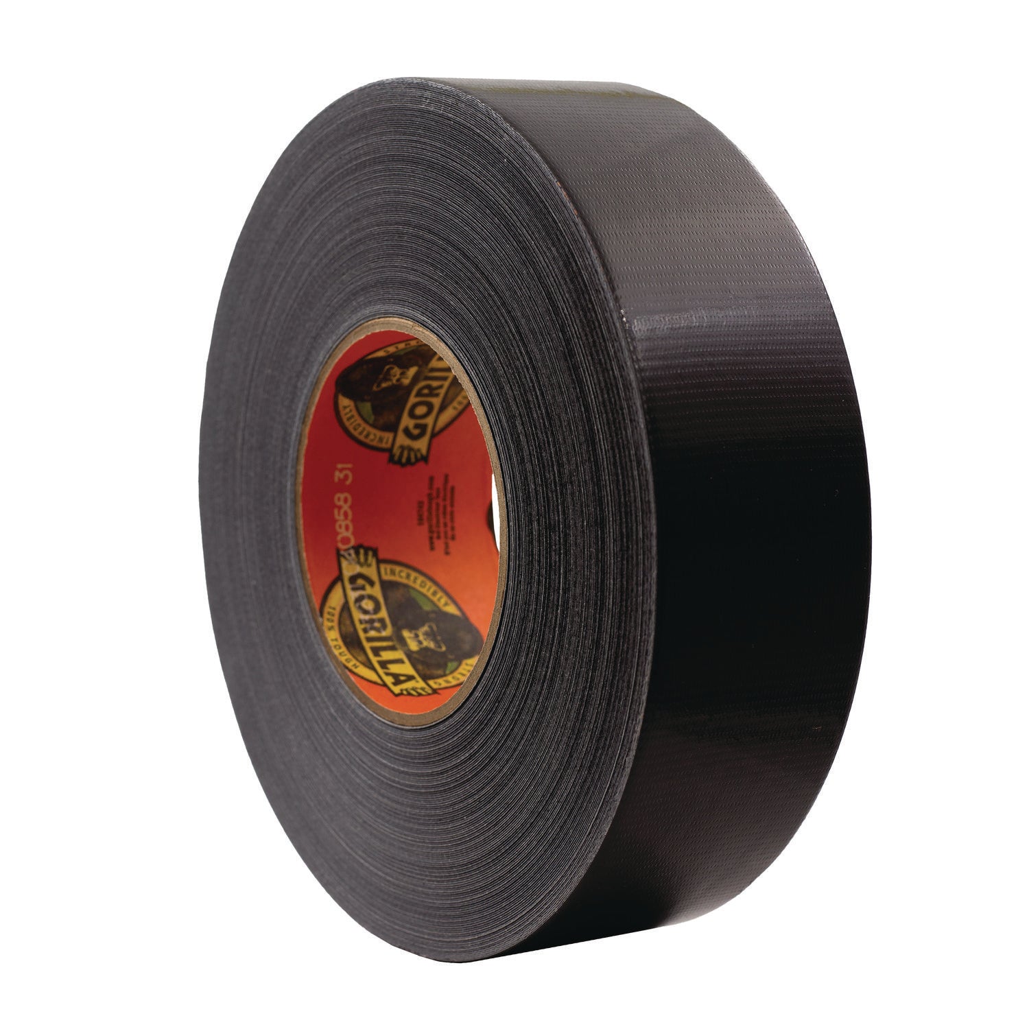Gorilla Tape - 50 yd Length x 1.88" Width - Black - 1 Roll