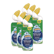 Power Stain Destroyer Toilet Bowl Disinfectant, Rainshower Scent, 24 Oz Bottle, 6/Carton