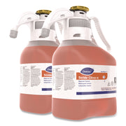 Diversey Stride Citrus HC Neutral Cleaner, Concentrate, 47.3 fl oz (1.5 quart), Citrus Scent, Non Alkaline, Film-free, Phosphate-free, Orange, 1 Each