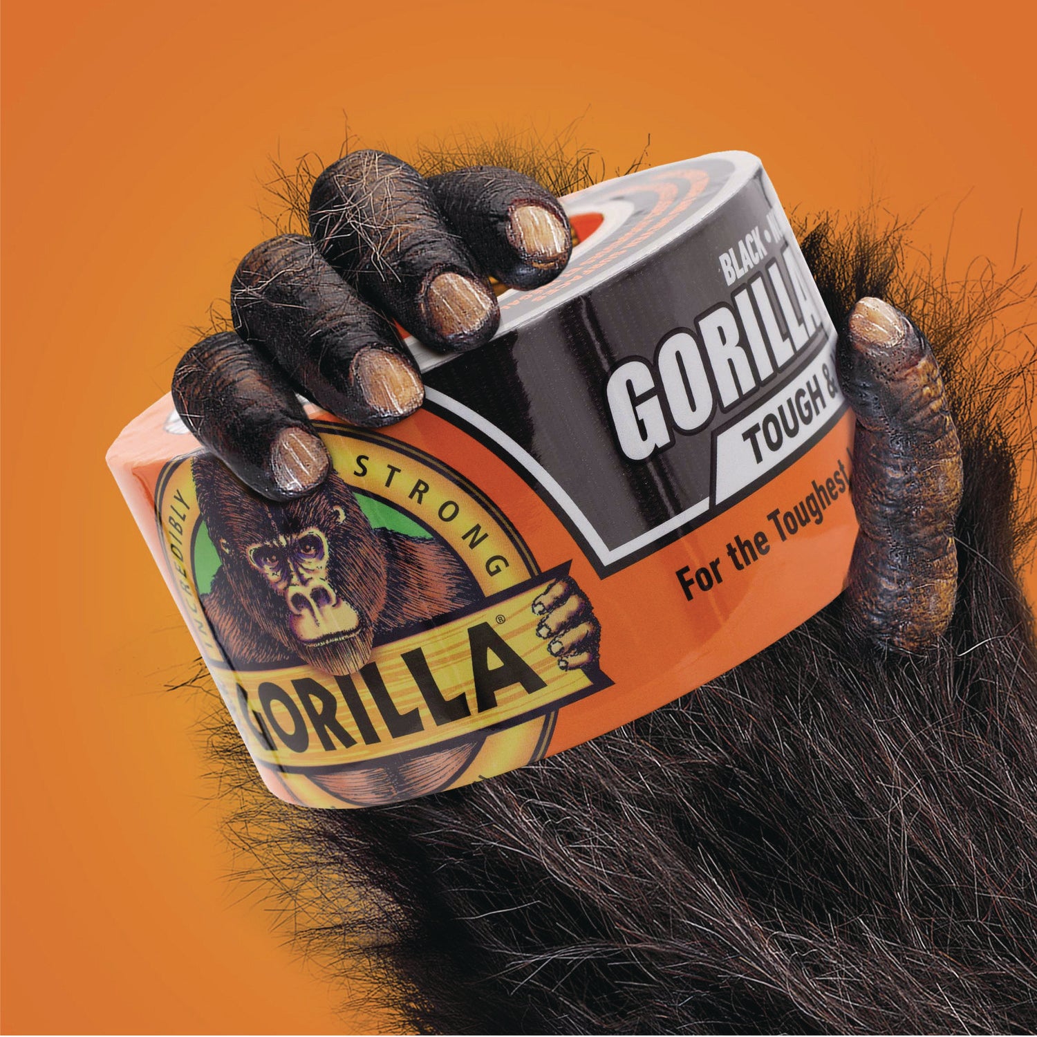 106425 Gorilla 2.88 In. x 25 Yd. Tough & Wide Heavy-Duty Duct Tape, Black