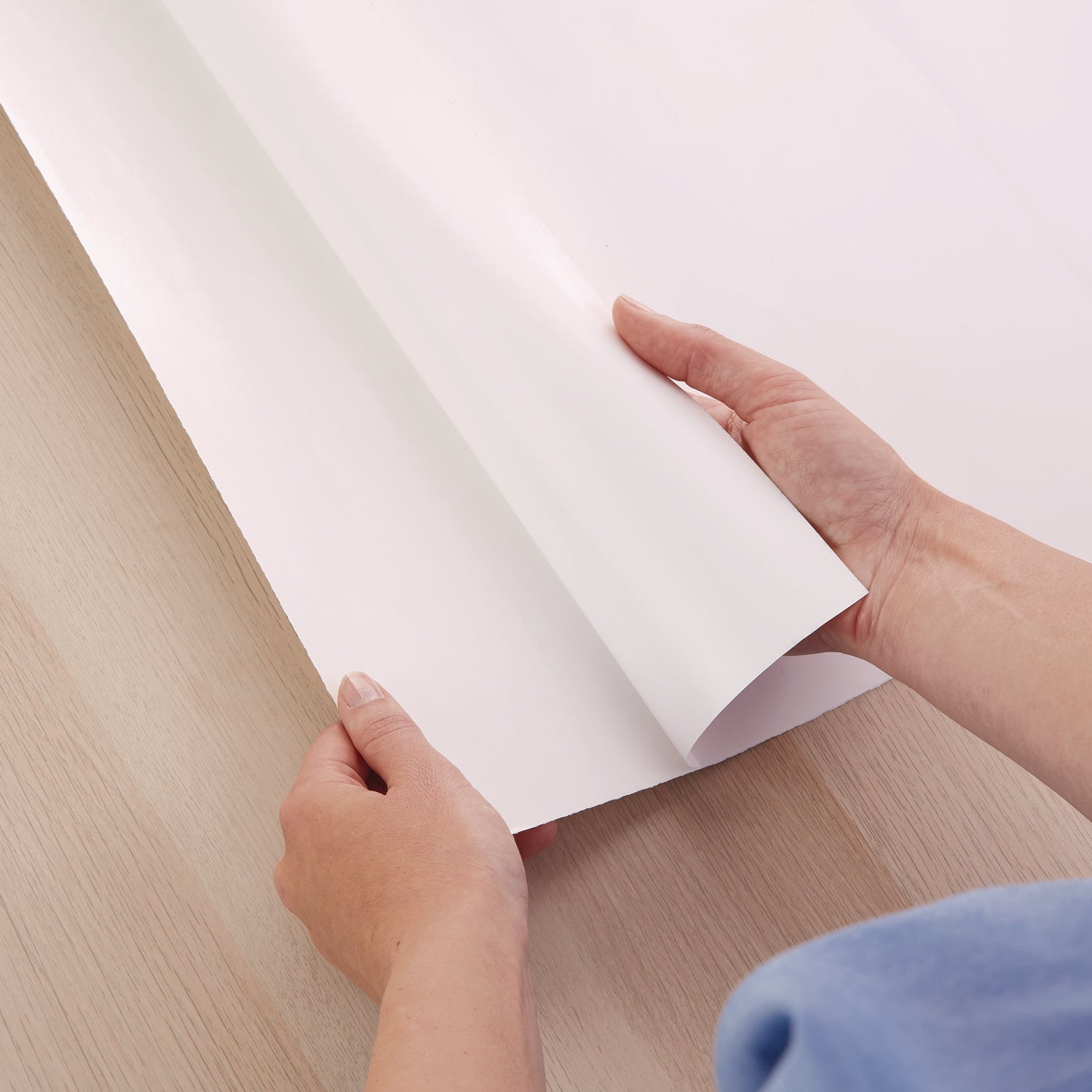 Anywhere Repositionable Dry-Erase Surface, Laminate Film, 24" x 36", White