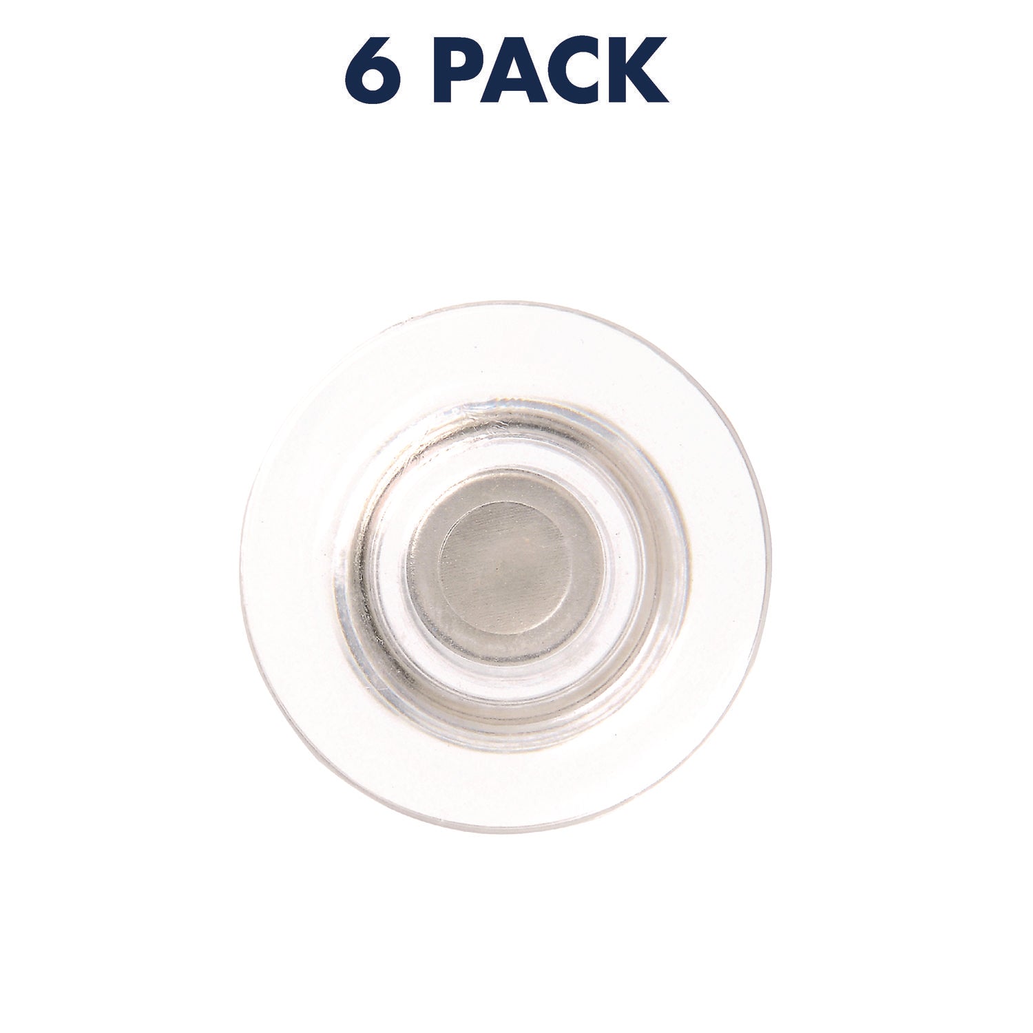 6 / Pack - Clear