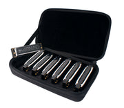 Hohner 1501/7 Blues Band Harmonica. (7 Pack)