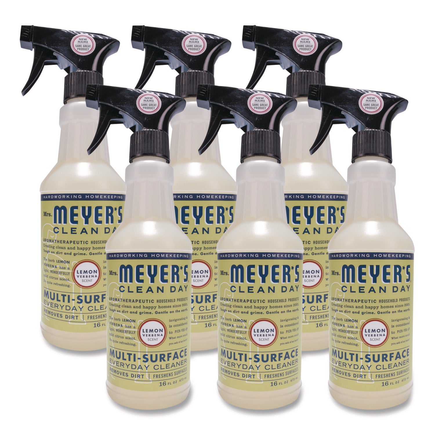 Multi Purpose Cleaner, Lemon Scent, 16 Oz Spray Bottle, 6/carton