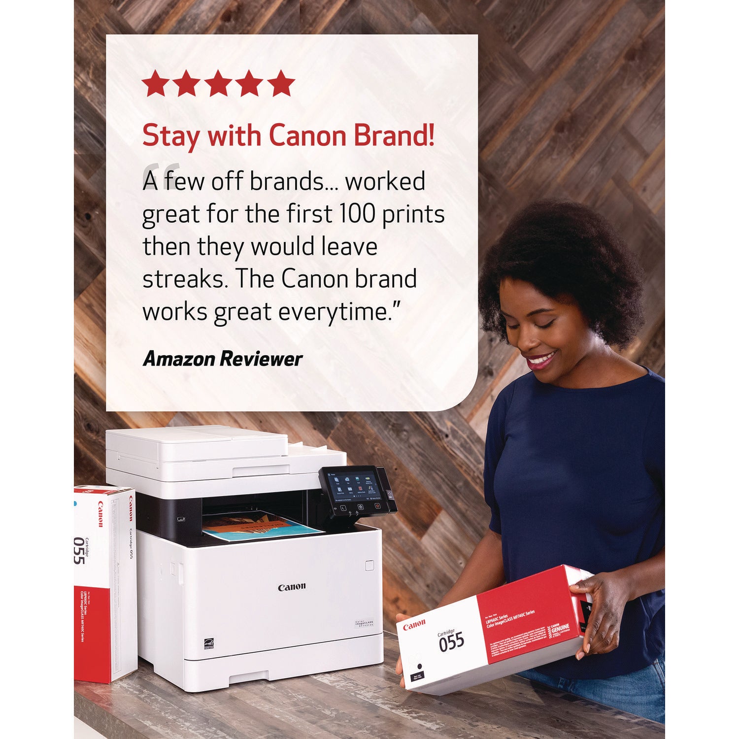 Canon 055 Original Laser Toner Cartridge - Black - 1 Pack