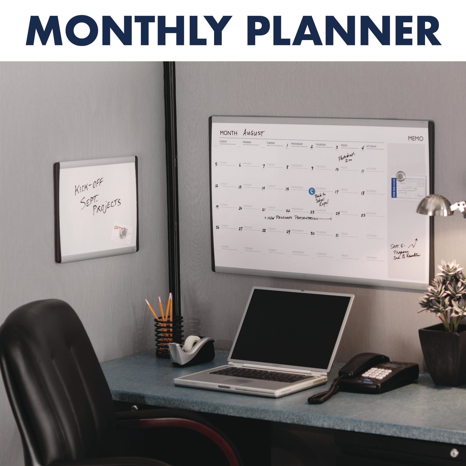 18" Board Height x 30" Board Width - White Natural Cork Surface - Magnetic, Calendar, Durable, Lightweight - Silver Aluminum Frame - 1 Each
