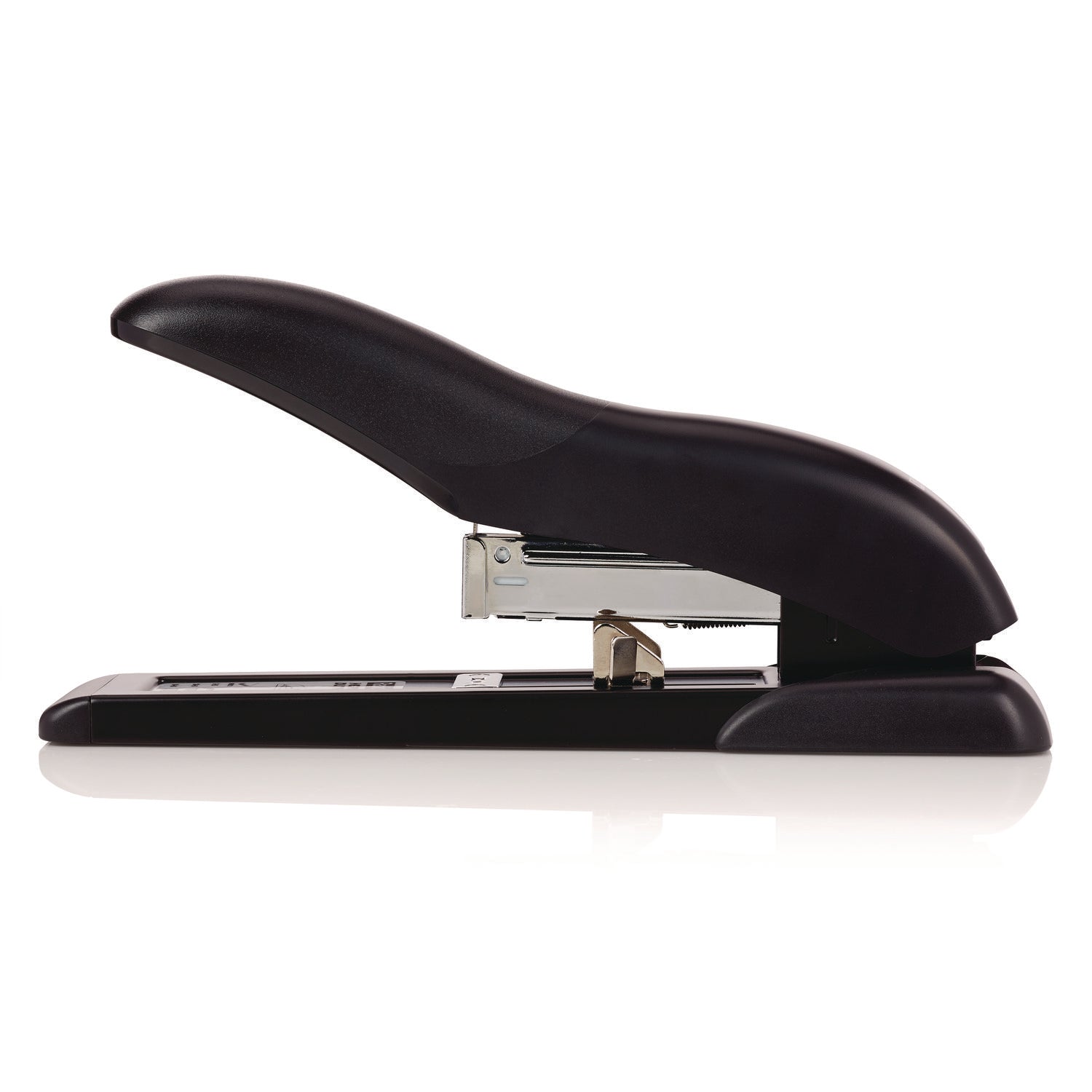 Staples Upto 80 Sheet of 20lb Paper - Staple Size: 0.25" , 0.37" , 0.50" - 2.25" Throat Depth - Black - Metal, Plastic - 1 Each