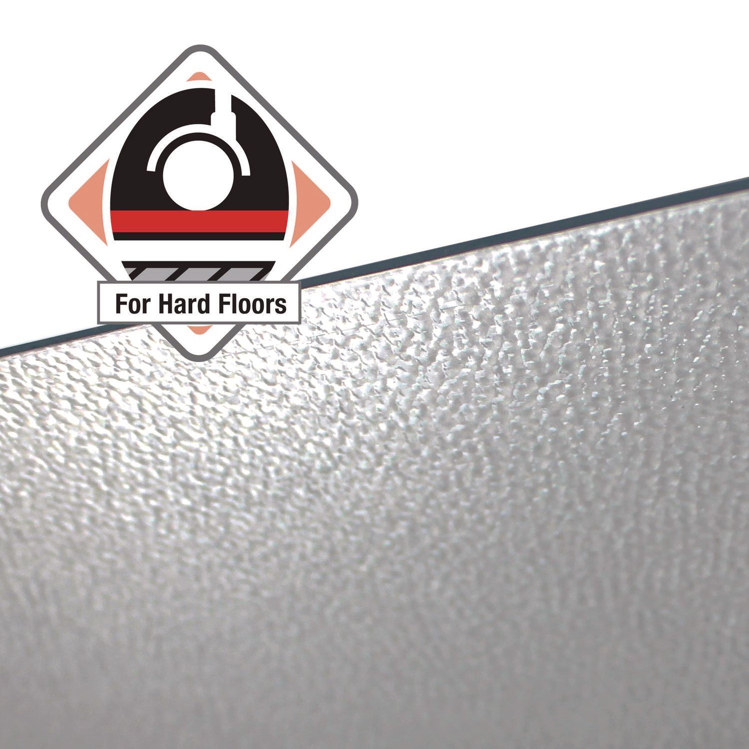 Hard Floor, Home, Office - 60" Length x 60" Width x 0.075" Depth x 0.075" Thickness - Rectangular - Polycarbonate - Clear - 1 Each - TAA Compliant