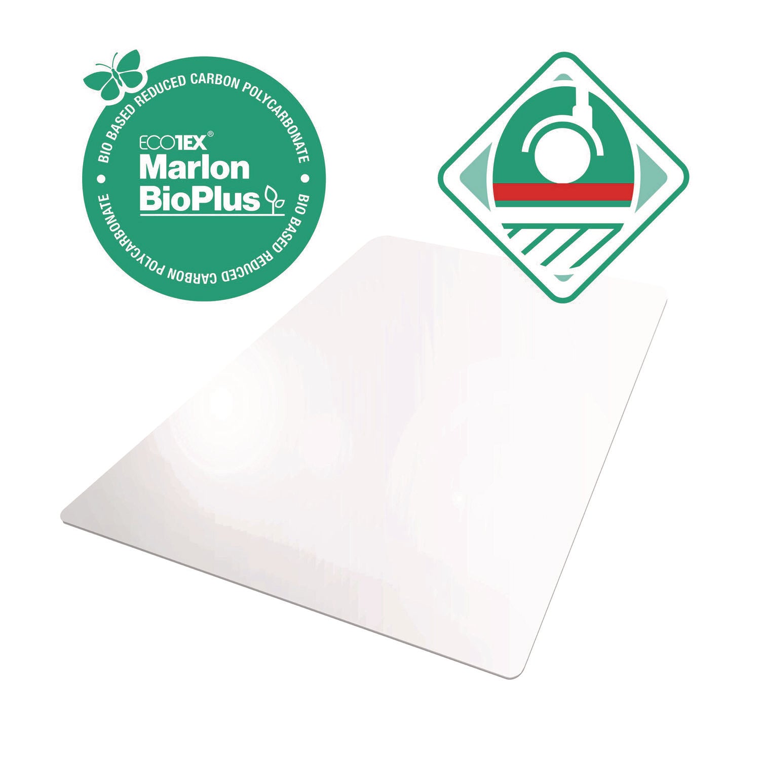 47" Length x 35" Width x 0.070" Depth x 0.070" Thickness - Rectangular - Polycarbonate - Clear - 1 Each - TAA Compliant