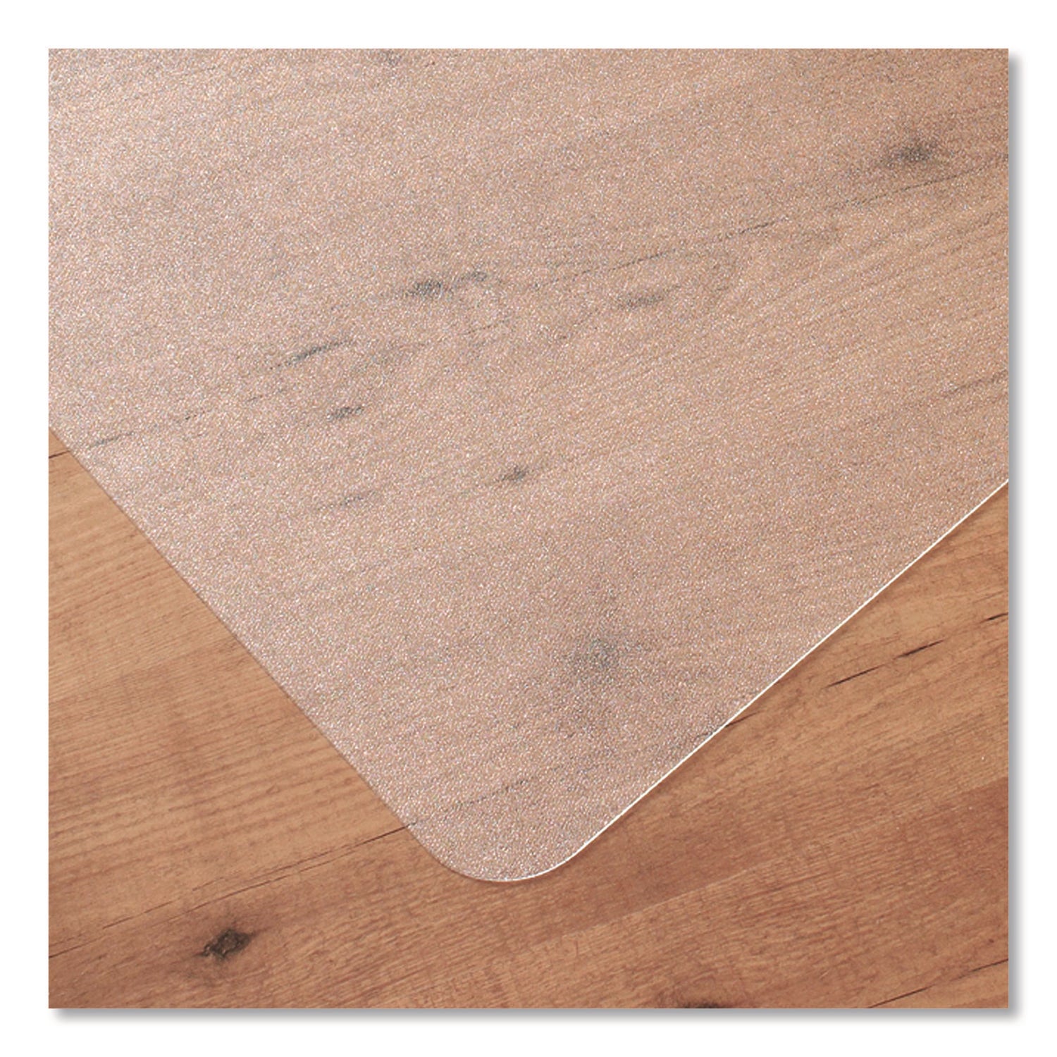 Hard Floor - 60" Length x 46" Width x 0.070" Depth x 0.070" Thickness - Rectangular - Polycarbonate - Clear - 1 Each - TAA Compliant