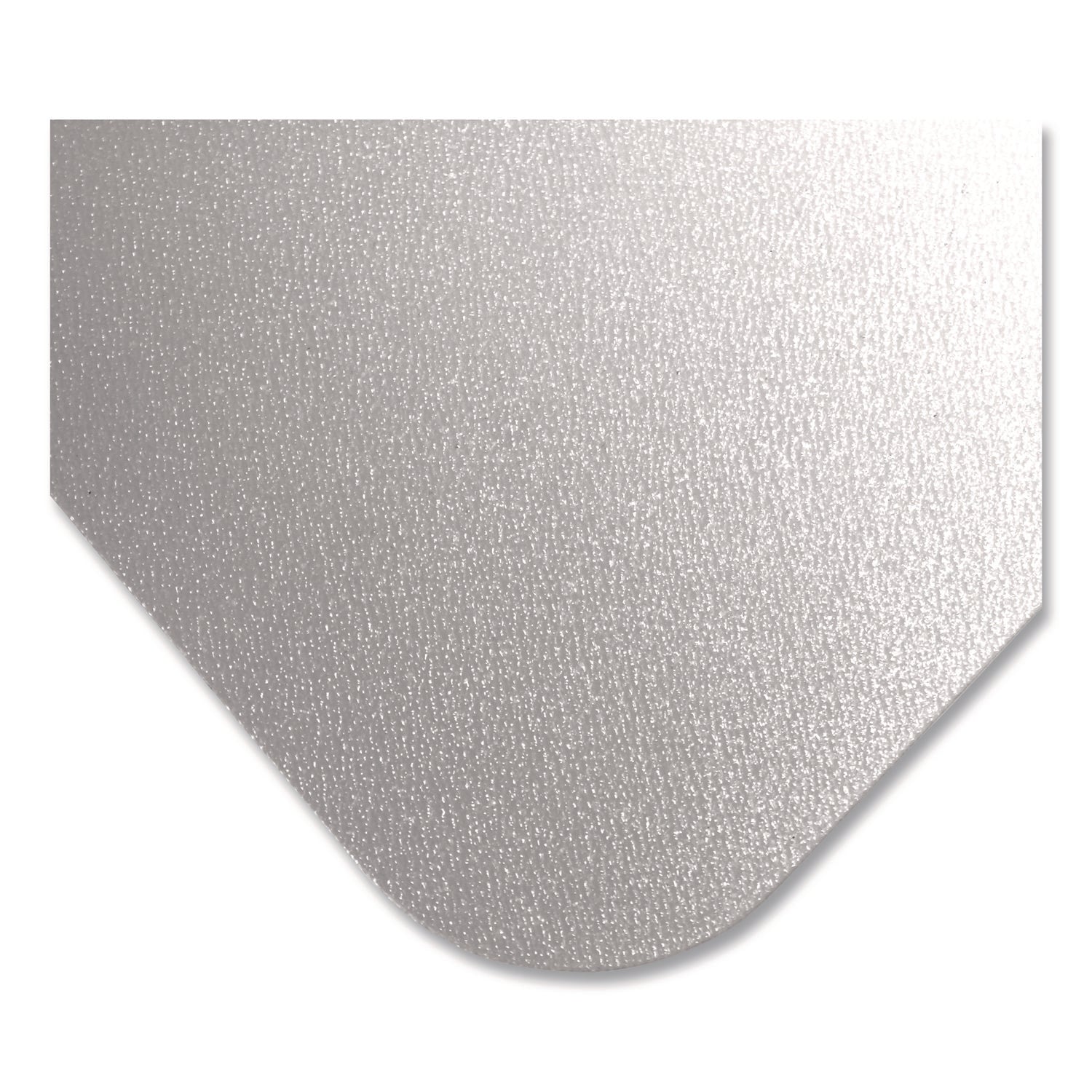 Hard Floor - 60" Length x 46" Width x 0.070" Depth x 0.070" Thickness - Rectangular - Polycarbonate - Clear - 1 Each - TAA Compliant