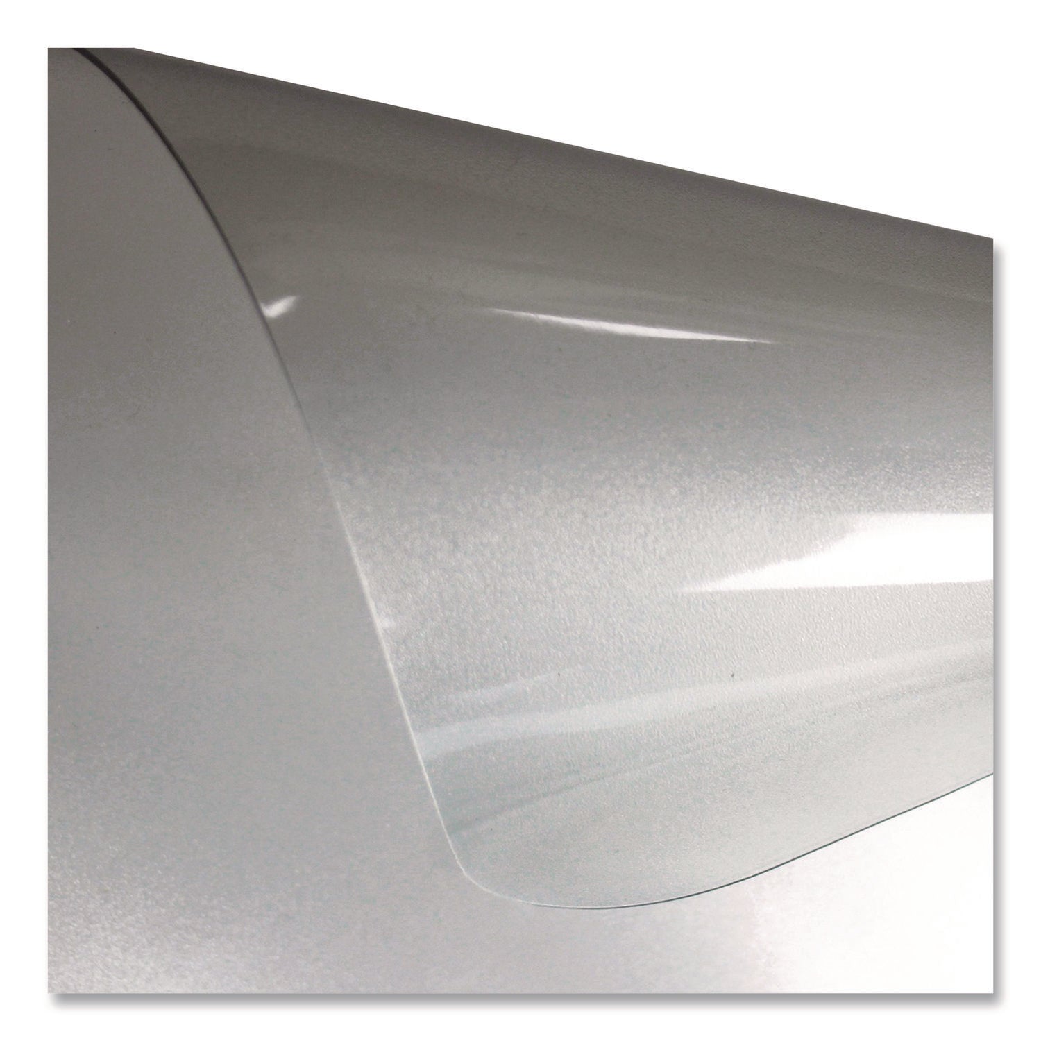Hard Floor - 60" Length x 46" Width x 0.070" Depth x 0.070" Thickness - Rectangular - Polycarbonate - Clear - 1 Each - TAA Compliant