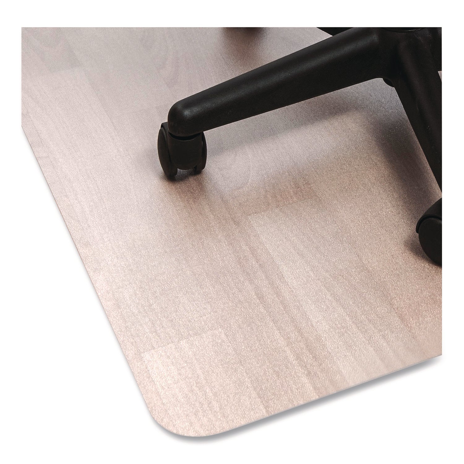 Hard Floor - 60" Length x 46" Width x 0.070" Depth x 0.070" Thickness - Rectangular - Polycarbonate - Clear - 1 Each - TAA Compliant