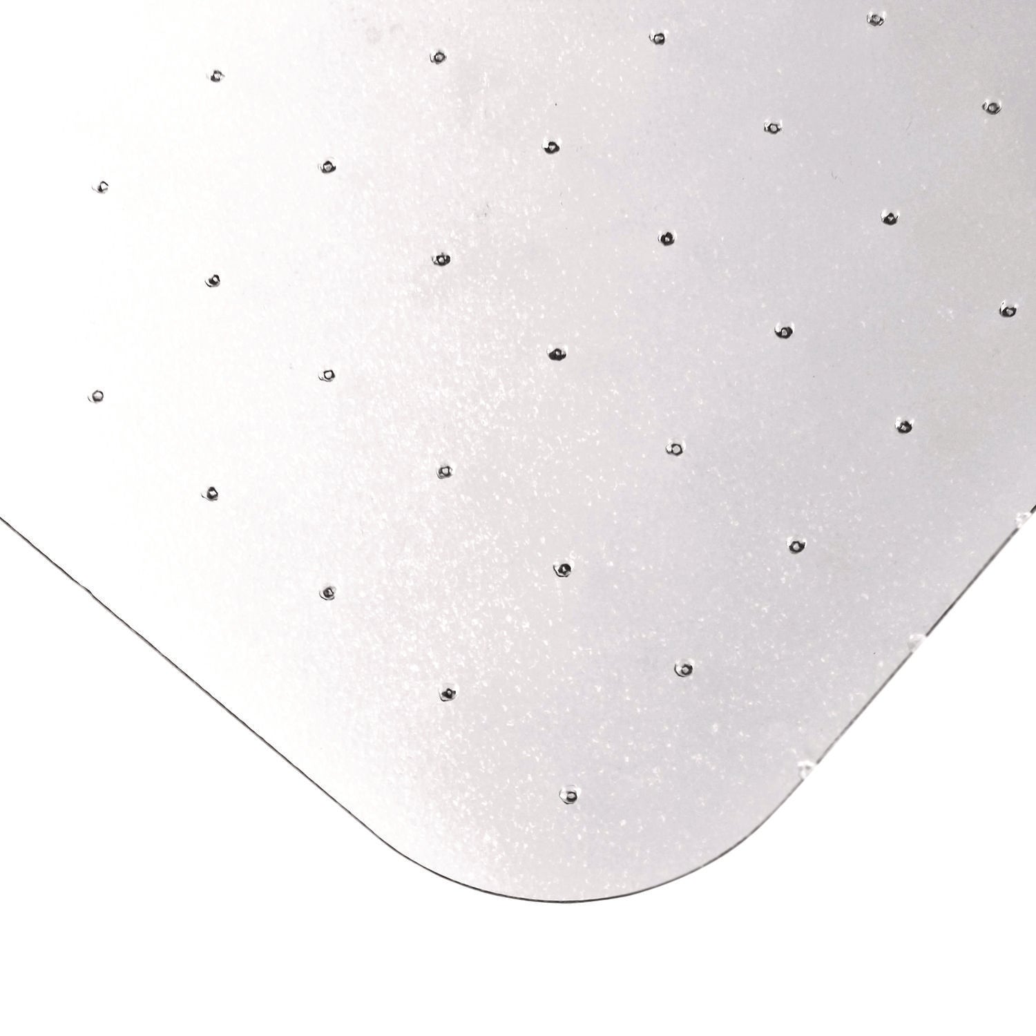 Floortex Eco Friendly Carbon Neutral Chair Mat, Polycarbonate, Clear, Rectangular, 60" x 46" x 0.090", For Low/Medium Pile Carpets, 1 Each