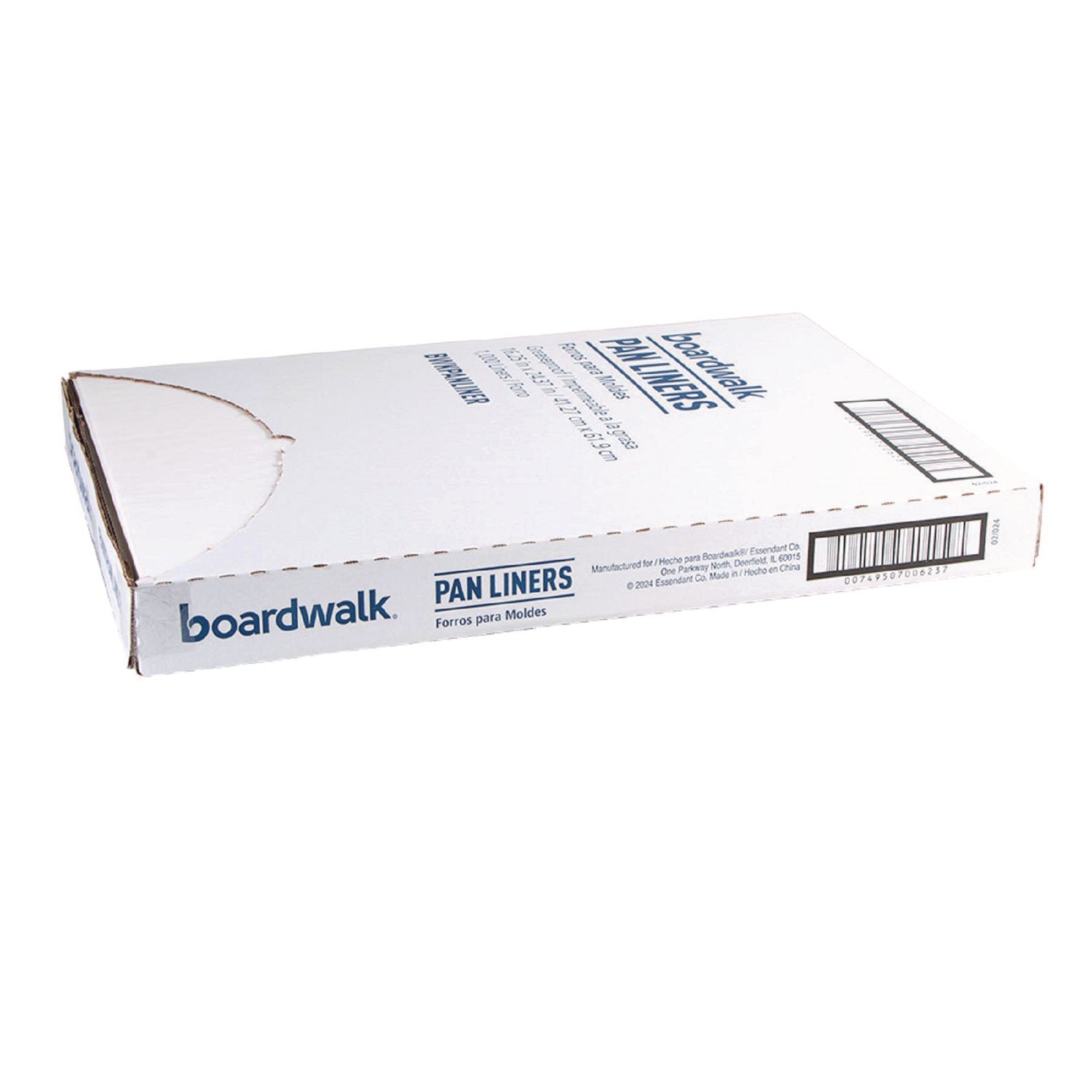Grease-Proof Quilon Pan Liners, 24.5 x 16.63, 1,000/Carton