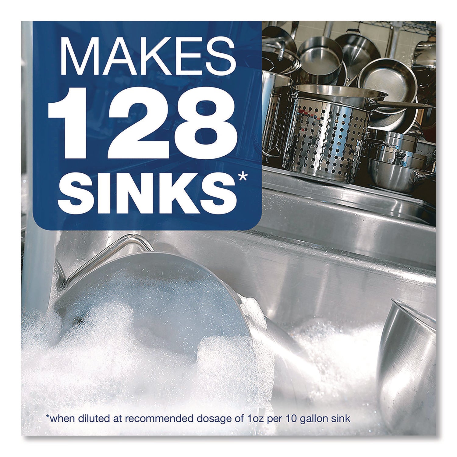 Dawn Manual Pot/Pan Detergent, Original Scent, Blue, 128 fl oz (4 quart) Bottles, 4 per Carton