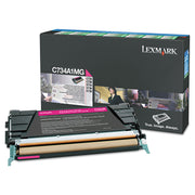 Lexmark Original High Yield Laser Toner Cartridge - Magenta - 1 Each