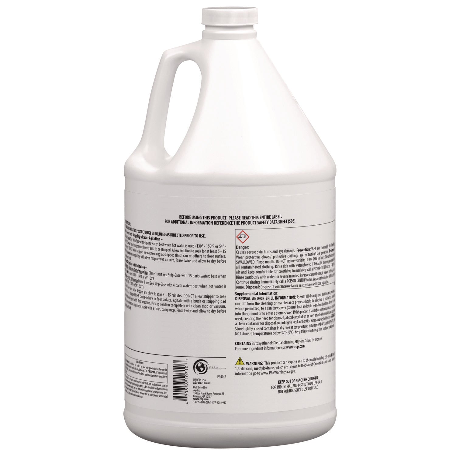 Strip-Ease, 1 gal Jug, 4/Carton