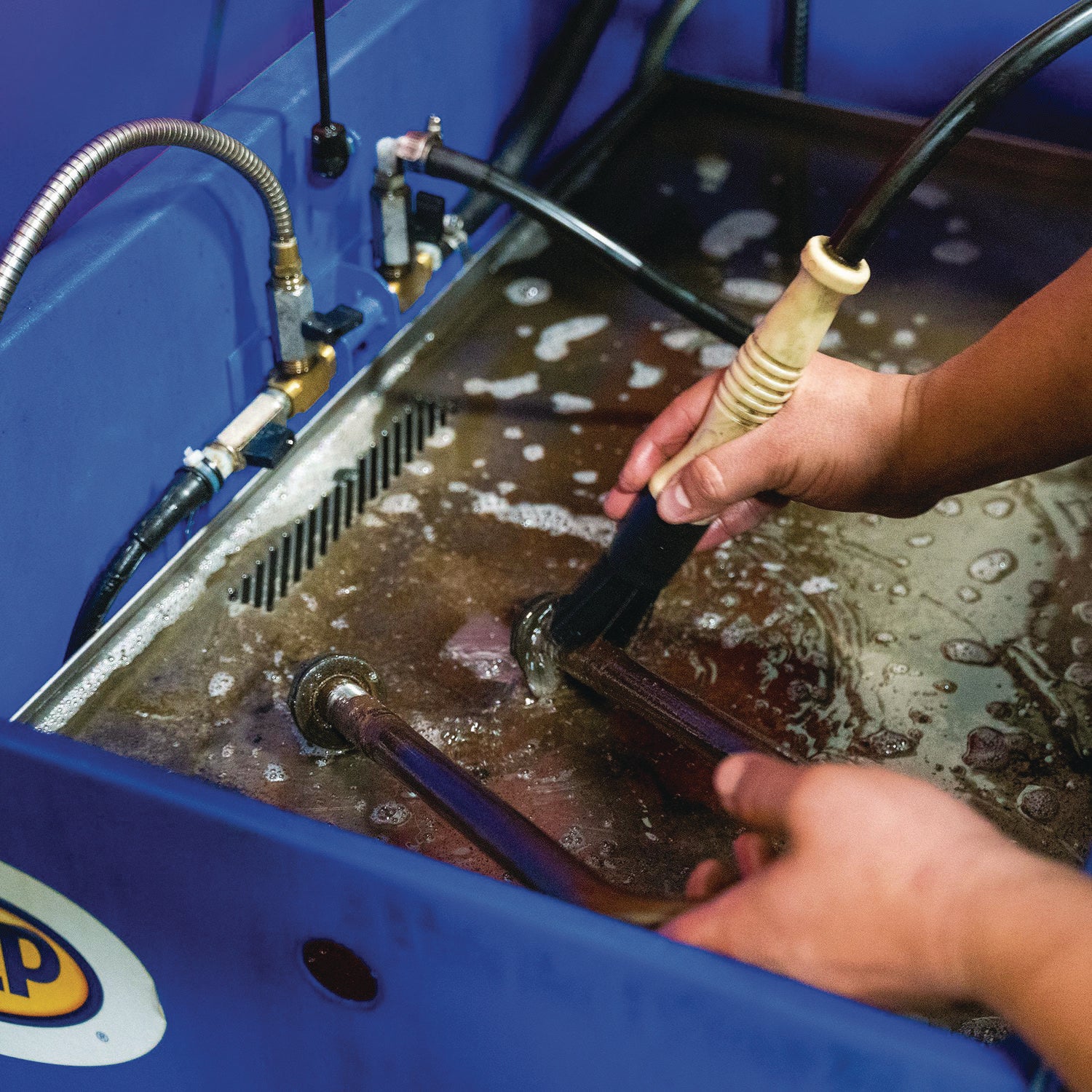 DYNA 143 Parts Washer Degreaser, 20 gal Drum