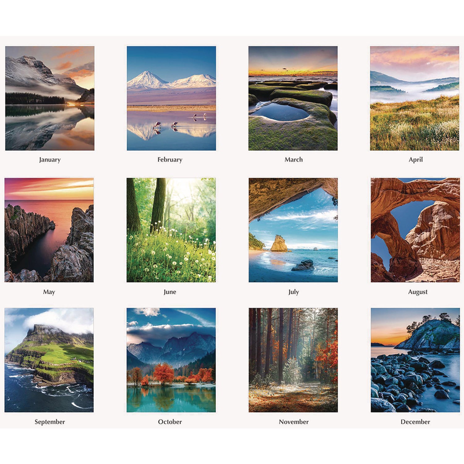 Julian Dates - Monthly - 1 Year - January 2026 to December 2026 - 1 Month Double Page Layout - 8 1/2" x 4 1/2" Sheet Size - Spiral Bound - Desktop - White - Paper - 1 Each